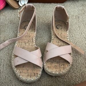 Pink Espadrille Sandals